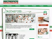 Tablet Screenshot of michefios.com.br
